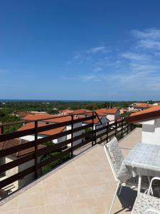 Balkoni atau teres di Apartman Elza