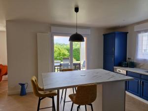 Kuchyň nebo kuchyňský kout v ubytování maison à la campagne