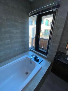 Koupelna v ubytování Yun Tian Homestay