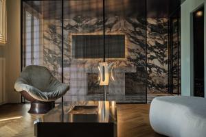 Posezení v ubytování Boutique Hotel Trieste - Adults Only