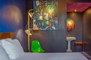 Postel nebo postele na pokoji v ubytování Boutique Hotel Trieste - Adults Only
