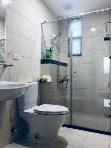 Koupelna v ubytování Yun Tian Homestay + 2 fotografie