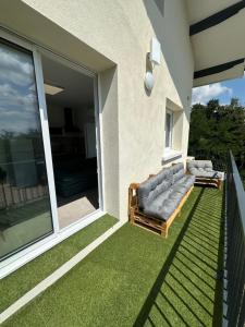 Zahrada ubytování Béligneux Horizons - 4 Personnes