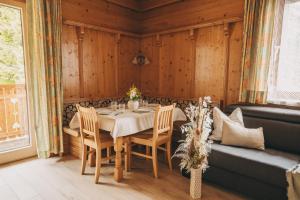 Posezení v ubytování Appartement Aigner
