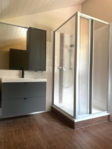 Kuchyň nebo kuchyňský kout v ubytování Appartment Lukasser