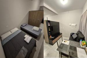 Katil atau katil-katil dalam bilik di Residencial Yama - Hospedagens