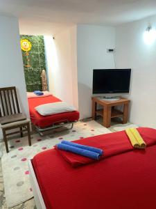 Μια τηλεόραση ή/και κέντρο ψυχαγωγίας στο Munich Hostel