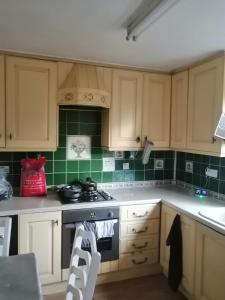 Kuchyň nebo kuchyňský kout v ubytování Cheerful home