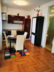 Kuchyň nebo kuchyňský kout v ubytování Apartments Mara Cres