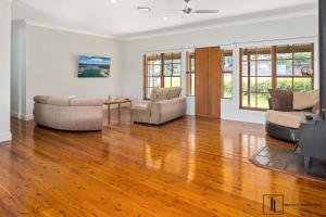 Posezení v ubytování Best Rural Sunset in Malua Bay