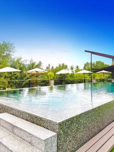 Bazén v ubytování Marina Sands Resort nebo v jeho okolí