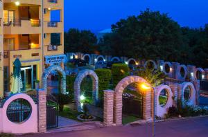 Zahrada ubytování Apartments Radević
