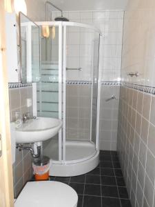 Koupelna v ubytování Fredrika Hotell Jakt&Fiskecamp + 37 fotografií