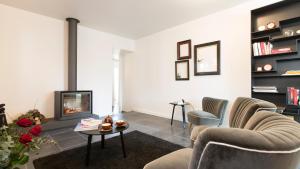 Posezení v ubytování côté verger B&B