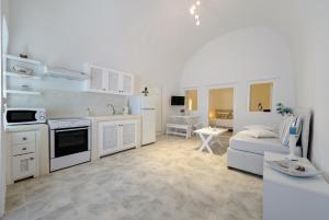 Kuchyň nebo kuchyňský kout v ubytování Dream Island Hotel