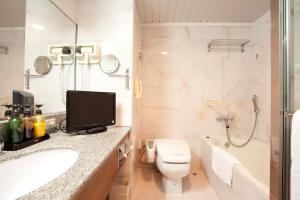 Koupelna v ubytování Hotel Villa Kuretake