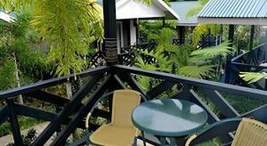 Ein Garten an der Unterkunft Orator Hotel