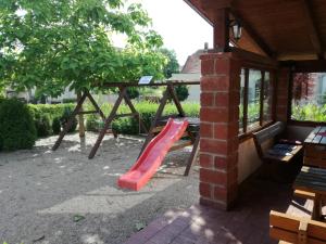 Vonkajšia záhrada v ubytovaní Restaurace - penzion Bavorský dvůr