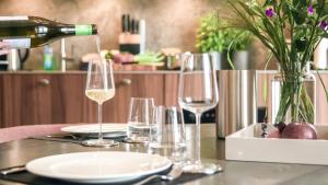 Nápoje v ubytování Villa Esperance