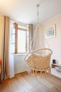 Postel nebo postele na pokoji v ubytování Casa Rheinblick - Apartment B