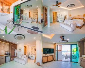 Kuchyň nebo kuchyňský kout v ubytování ENNKAI Beachfront Resort Koh Larn