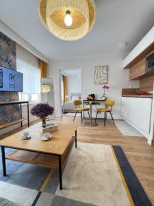Dapur atau dapur kecil di Hélios Plage