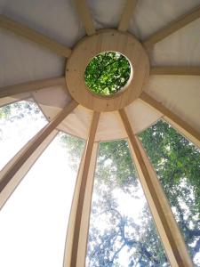 Jardí fora de Wig Wam Morvan