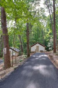 Příroda nedaleko luxury tent