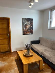 Posezení v ubytování Apartmány MonTexas