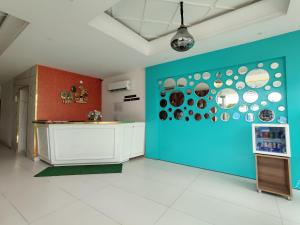 Vstupní hala nebo recepce v ubytování Oasis Inn