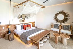 Aldiana Club Zanzibar Kwanza客房内的一张或多张床位