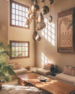 Uma área de estar em Cook’s Club El Gouna (Adults Only)