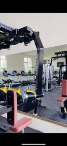Fitness centrum a/nebo fitness zařízení v ubytování Kenenisaresortandsportcenter