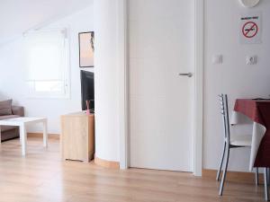 Posezení v ubytování Charming Apartment in Ourense overlooking the City