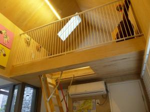 Palanda nebo palandy na pokoji v ubytování Inside Busan Hostel
