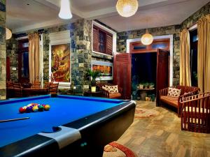 Biliár nebo kulečník v ubytování Diyon Holiday Bungalow