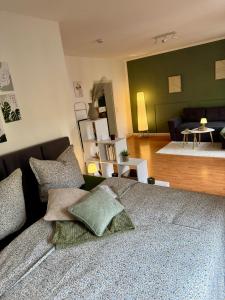 Χώρος καθιστικού στο Moderne Wohnung Bitterfeld