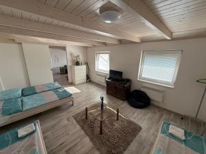Voodi või voodid majutusasutuse Apartmán Pavlenka toas