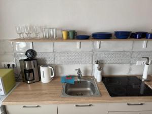 Köök või kööginurk majutusasutuses Apartmán Pavlenka