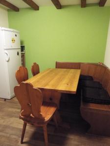 Η κουζίνα ή μικρή κουζίνα στο Insolit'appart à la ferme +2 φωτογραφίες