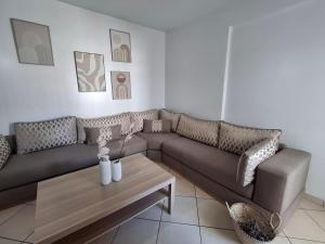 Posezení v ubytování appartement chams