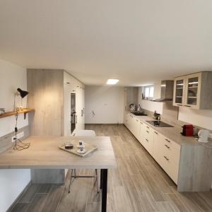 Η κουζίνα ή μικρή κουζίνα στο Chambre Bouleau