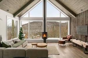 Χώρος καθιστικού στο Spa & Mountain - Cosy Scandinave +36 φωτογραφίες