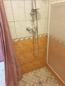 Vonios kambarys apgyvendinimo įstaigoje Agréable Studio vue mer au Trois Îlets