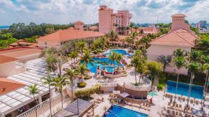 una vista aérea de la piscina del resort en Royal Palm Plaza Resort, en Campinas 45 fotos más