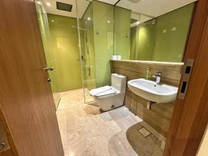 vortex suites klcc by twin tower vibes的一间浴室
