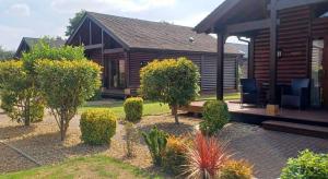 Zahrada ubytování The Old Nene Golf and Country Club - Holiday Lodges