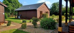 Zahrada ubytování The Old Nene Golf and Country Club - Holiday Lodges