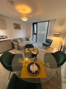 Posezení v ubytování City Centre Paradise with FREE GYM and COFFE