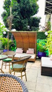 Jardin de l'établissement Inn House Santa Teresa